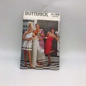 UNCUT Vintage Sewing PATTERN Butterick 4199, Misses and Mens Halloween Costumes